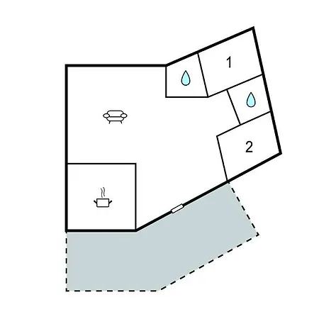 2 Bedroom Gorgeous In *