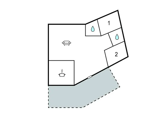 2 Bedroom Gorgeous In *